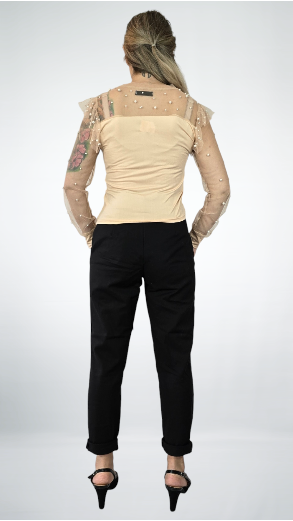 Tröja, Beige, S