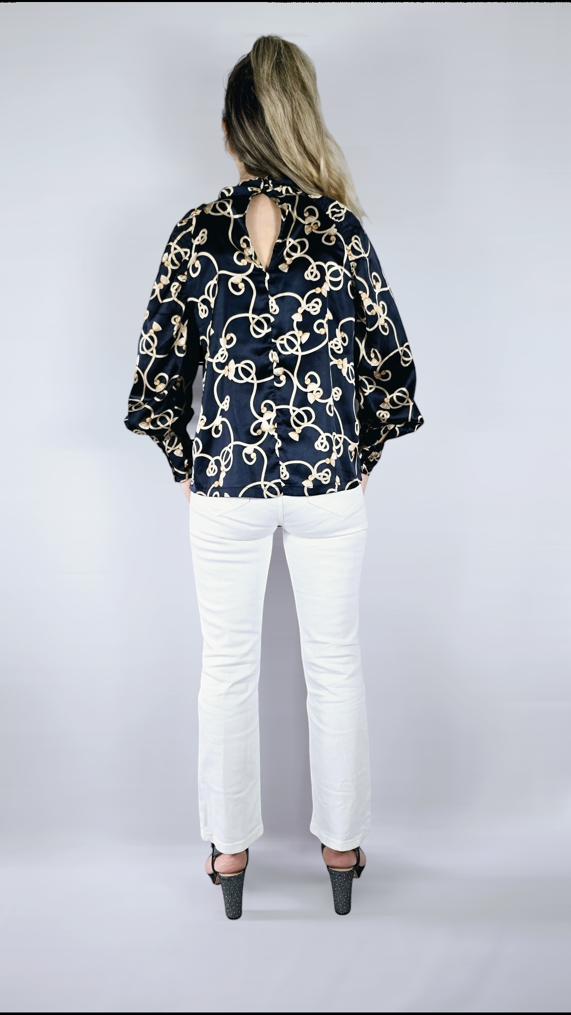 Blus, Svart, 36