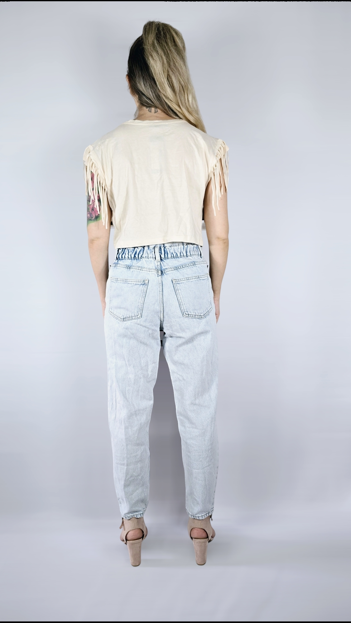 Topp, Beige, S