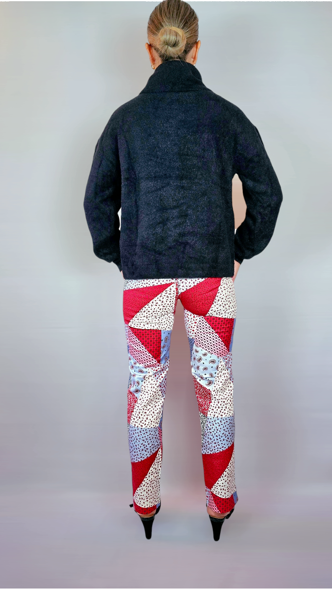 Tjocktröja, Svart, XS