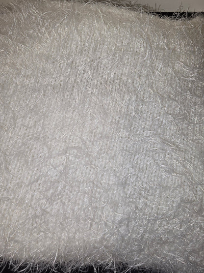 Topp, Vit med öppen rygg, L