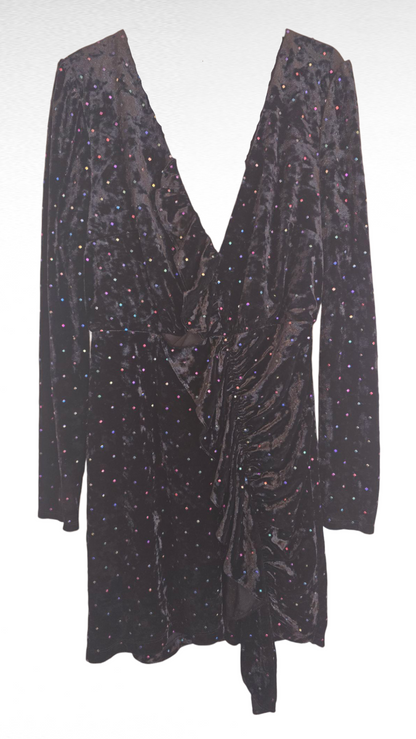 Klänning, Svart, 40