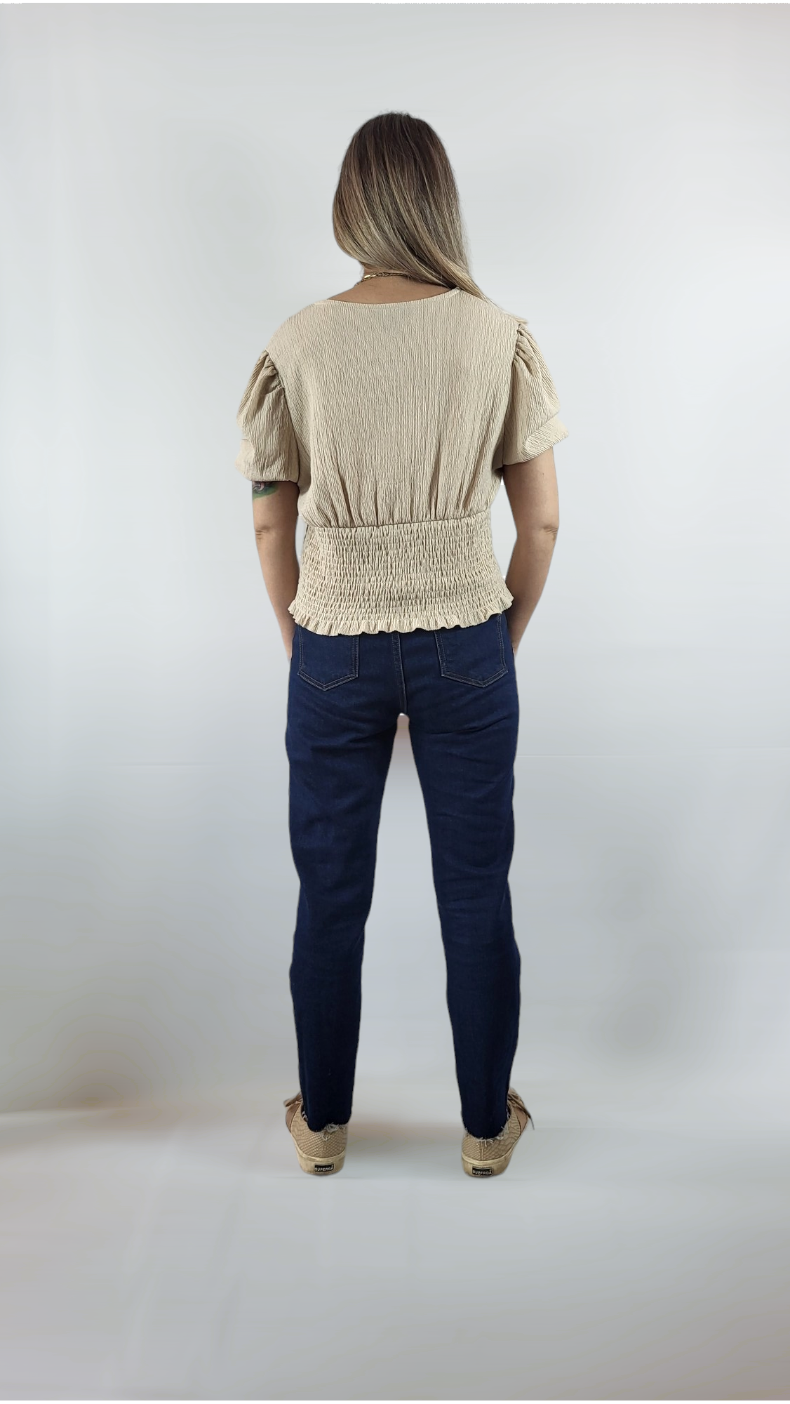 Jeans, Mörkblå, 36