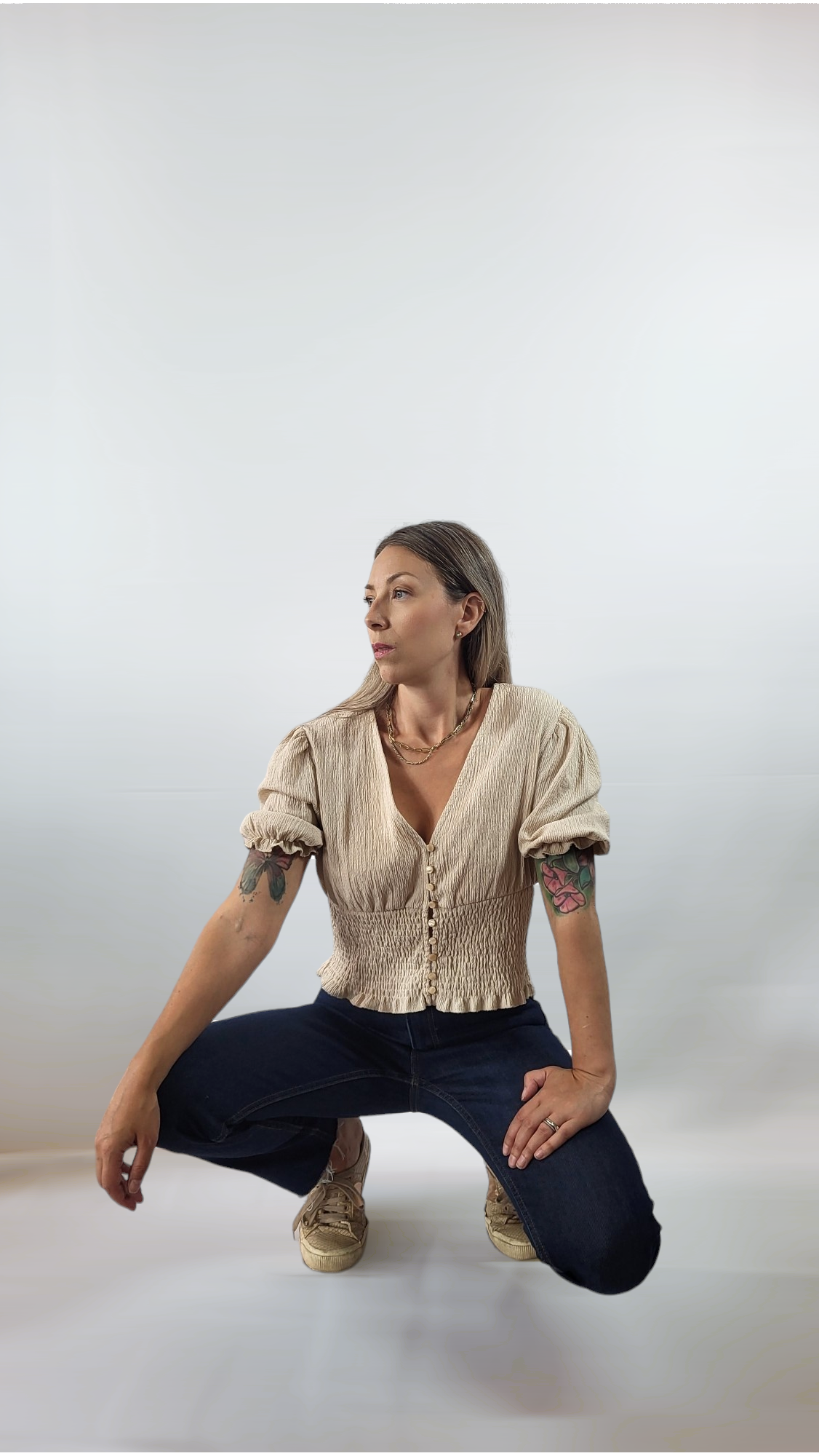 Jeans, Mörkblå, 36