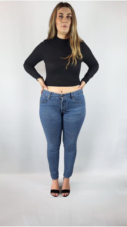 Jeans, Blå, XL