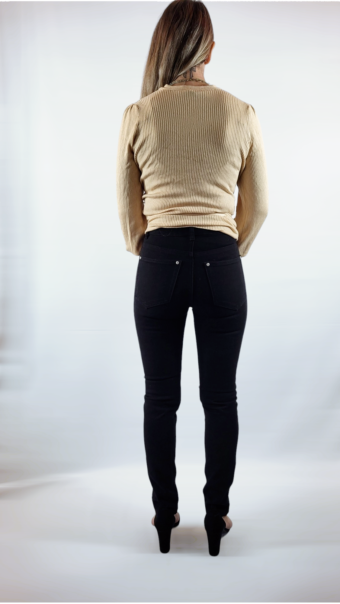 Tröja, Beige, 32/34