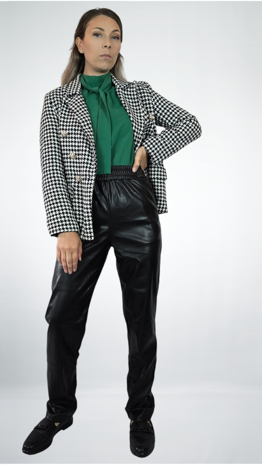 Byxor "skinn", Svart, S