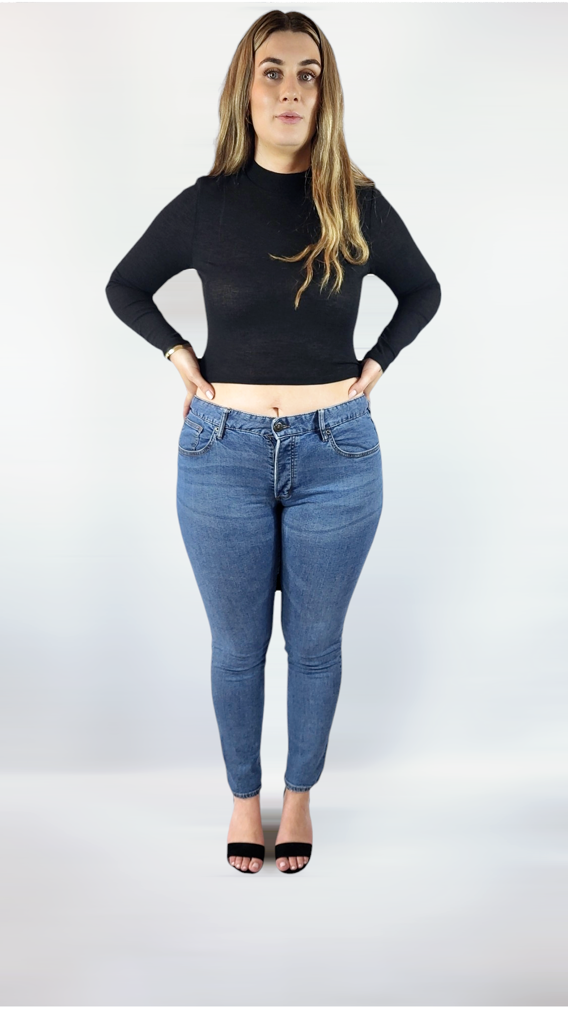 Jeans, Blå, XL