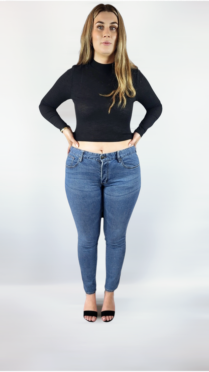 Jeans, Blå, XL