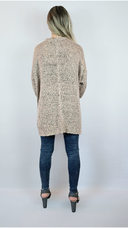 Kofta, Rosa/Svart/Vit, M