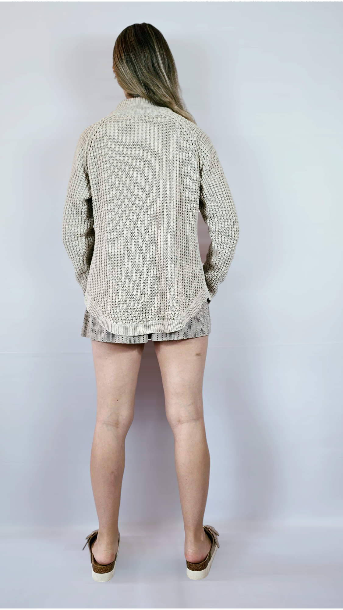 Tjocktröja, Beige, M