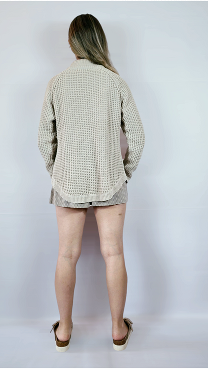 Tjocktröja, Beige, M