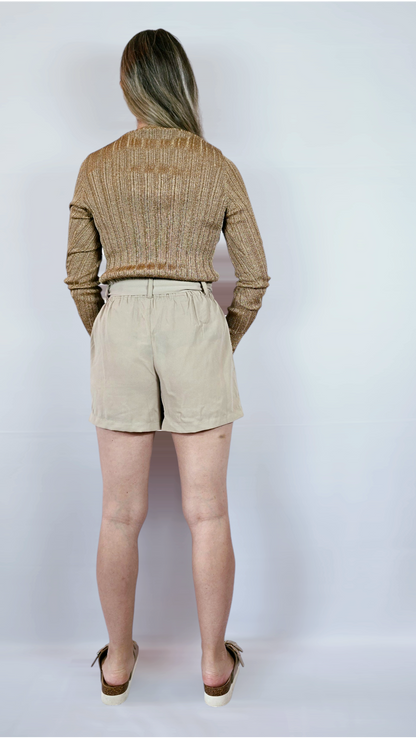 Shorts, Beige, 36