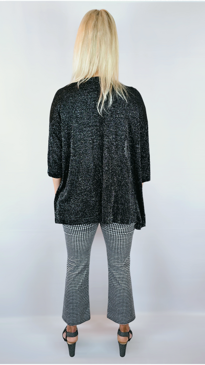 Kofta, Svart/Silver, M/L