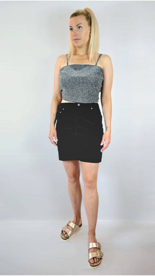 Jeans manchester, Svart, L