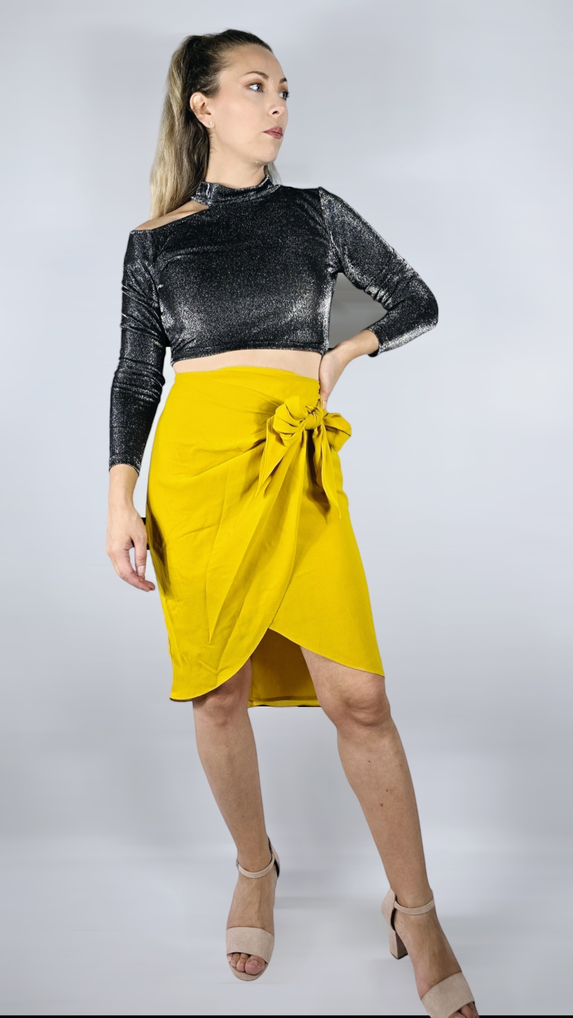 Tröja, Svart/Glittrig, M