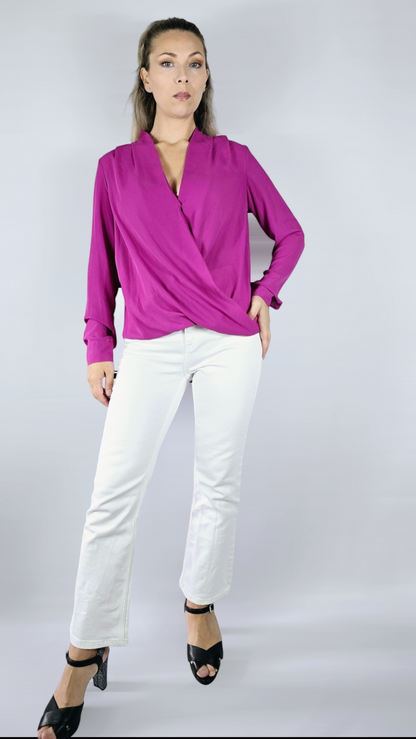 Blus, Cerise, 36