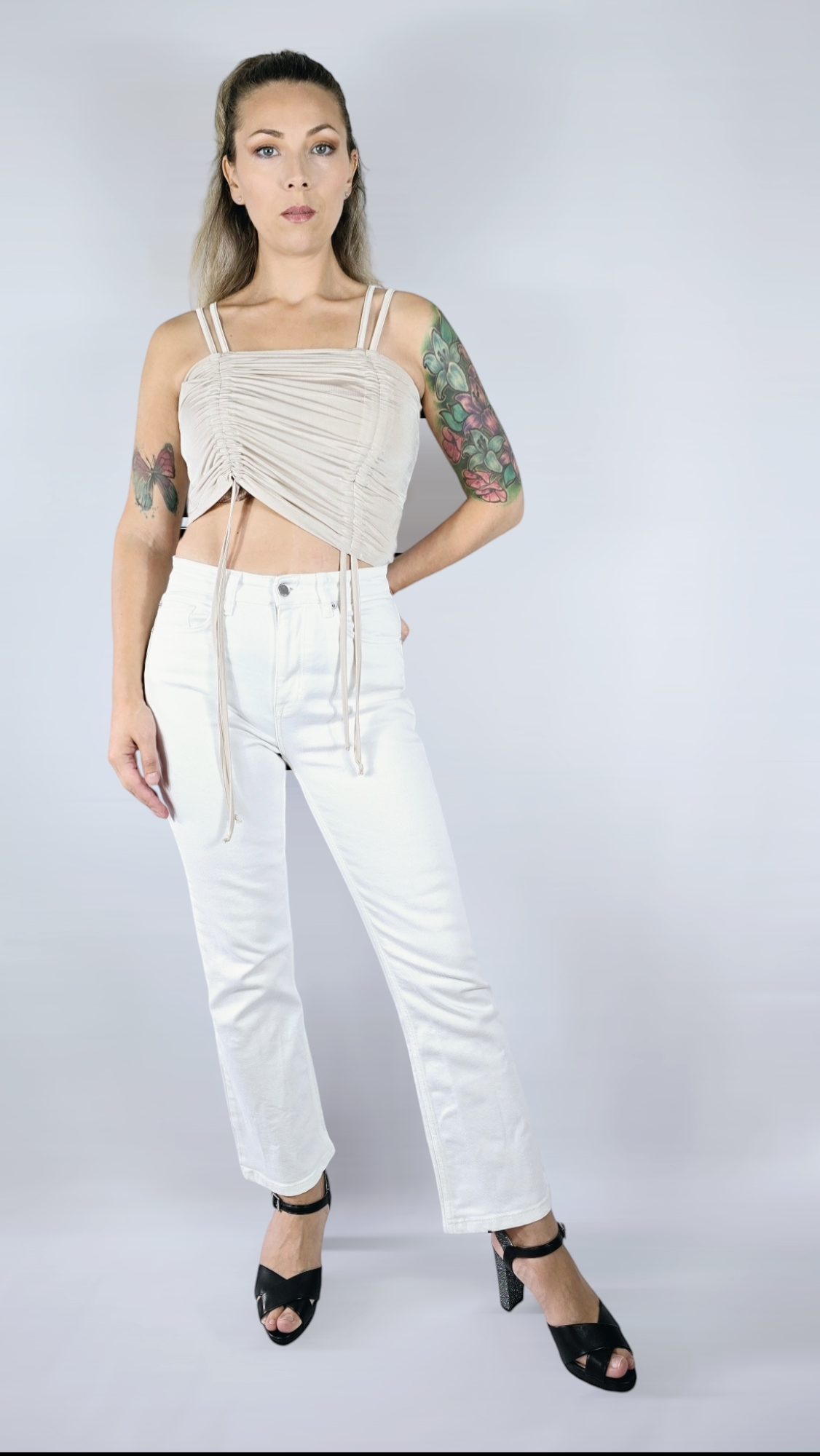 Topp, Beige, S