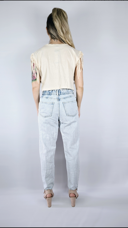 Topp, Beige, S