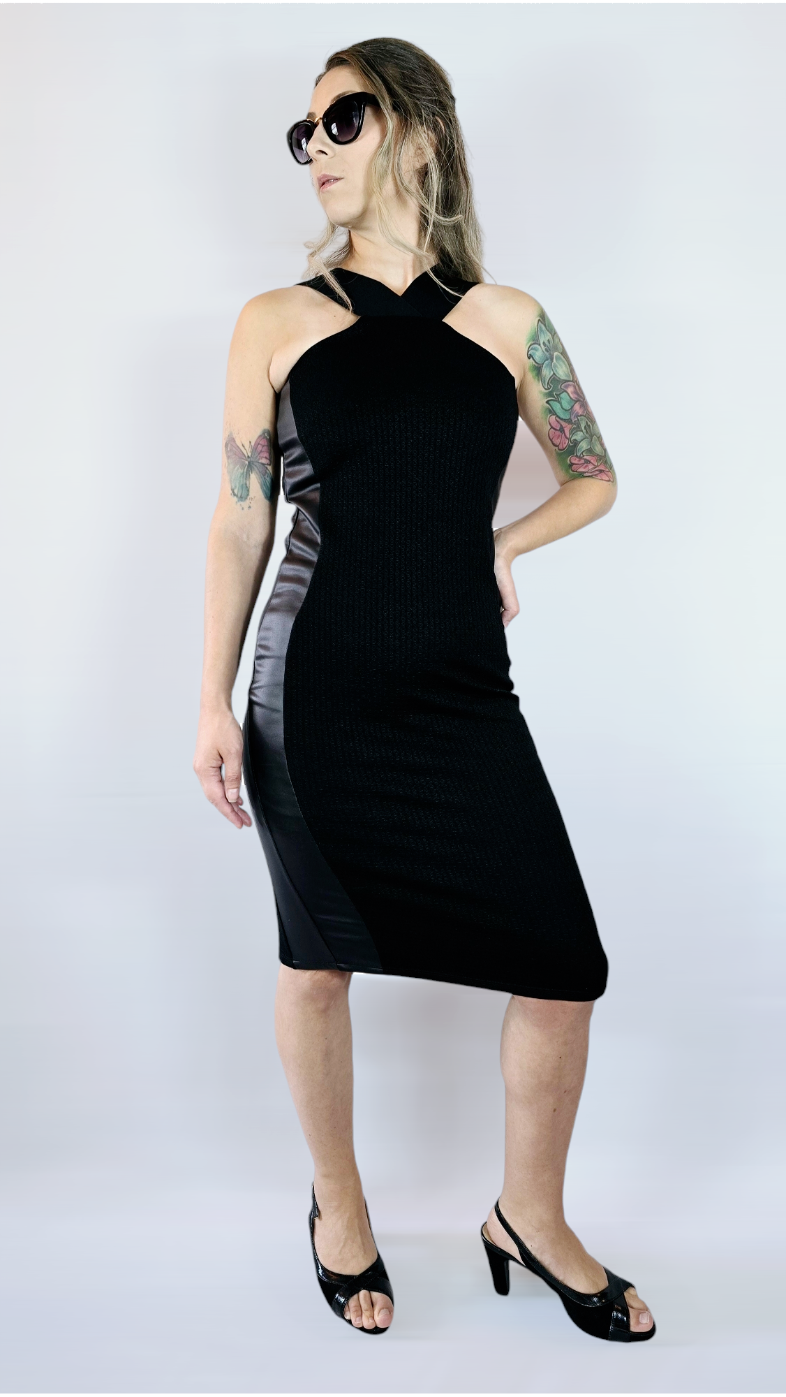 Klänning, Svart, XS