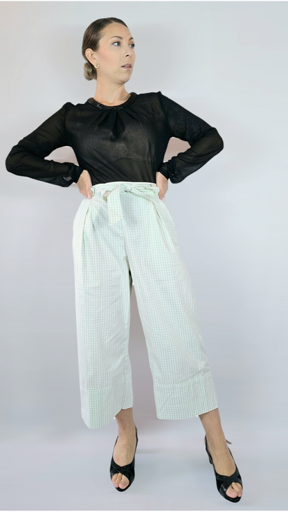 Blus, Mörkgrön med stjärnor, 34