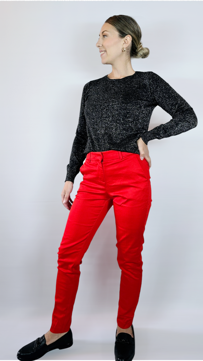 Tröja, Svart/Glittrig, XS