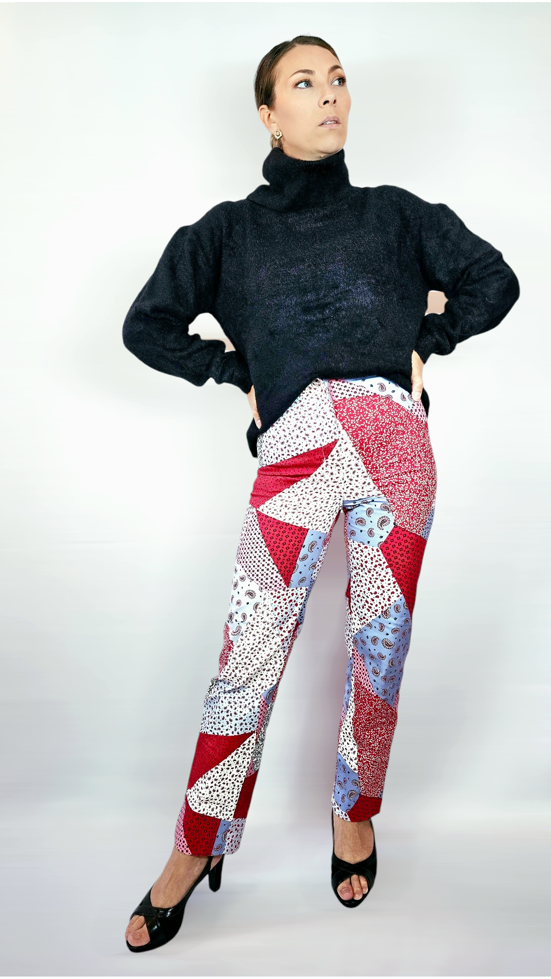 Tjocktröja, Svart, XS