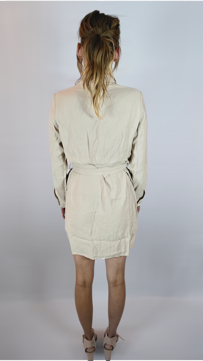 Klänning, Beige, 38