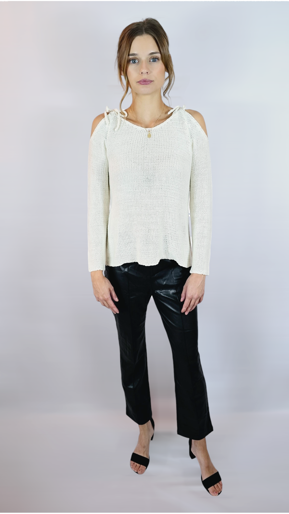 Byxor "skinn", Svart, M