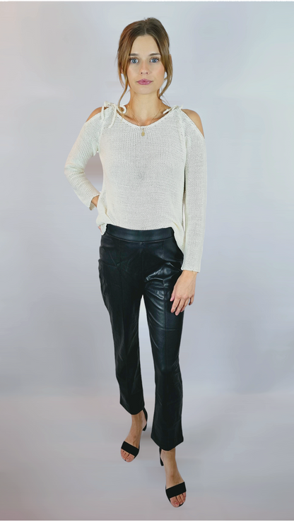 Byxor "skinn", Svart, M