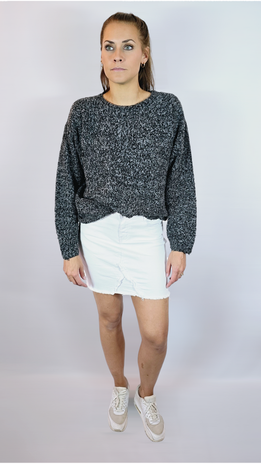 Jeanskjol, Vit, 40/42