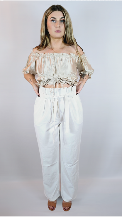 Topp, Beige, 42