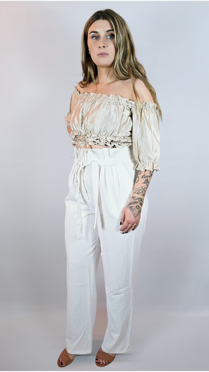 Topp, Beige, 42