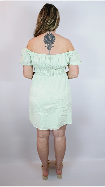 Klänning, Grön, 42