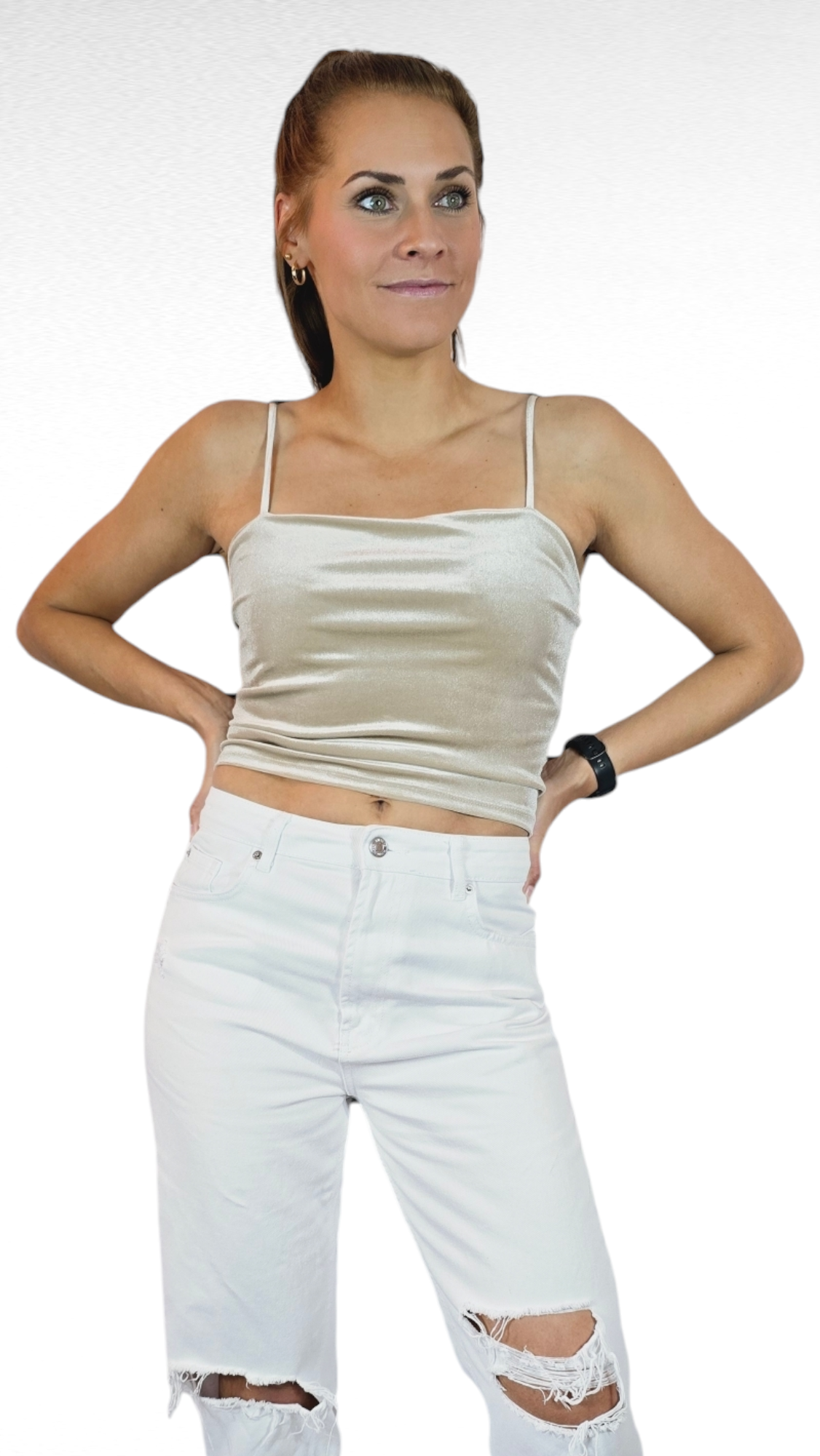 Topp, Beige, L