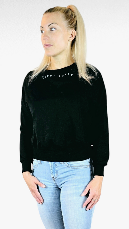 Tjocktröja, Svart, L