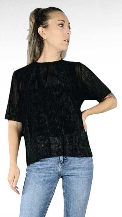 T-shirt, Svart, 36