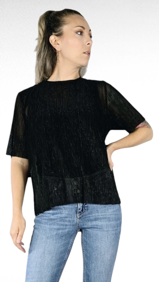 T-shirt, Svart, 36