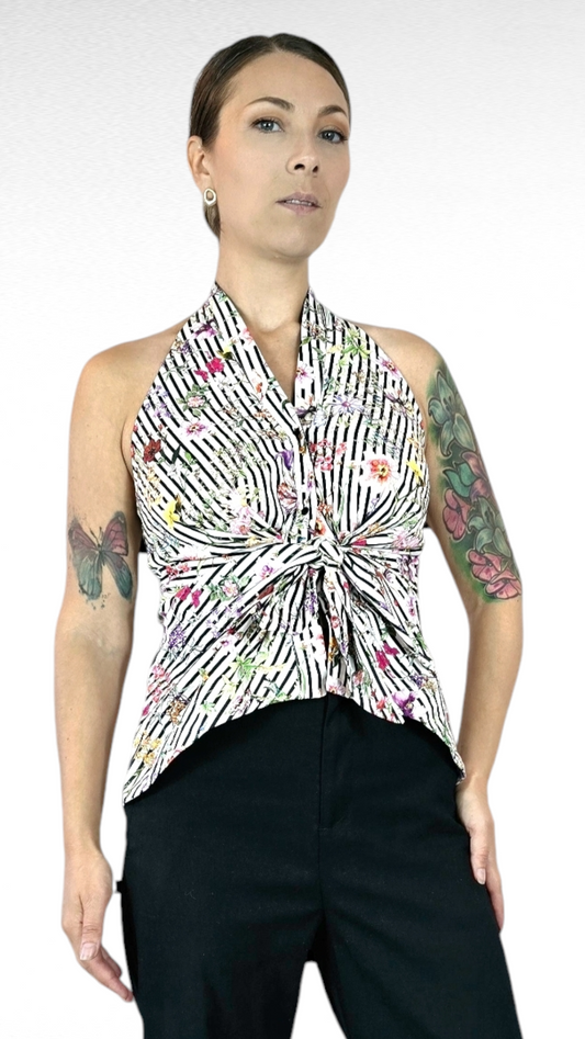 Topp, Flerfärgad, XS