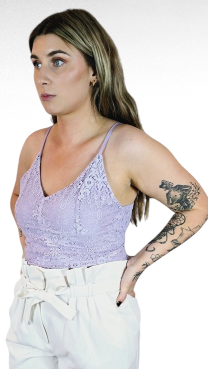 Topp, Lila, XL
