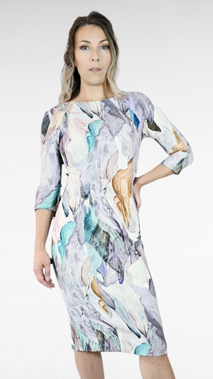 Klänning, Flerfärgad, 34