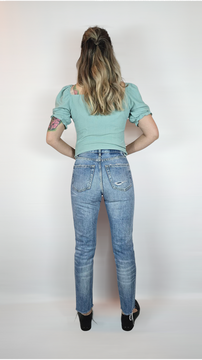 Jeans, Blå, 34
