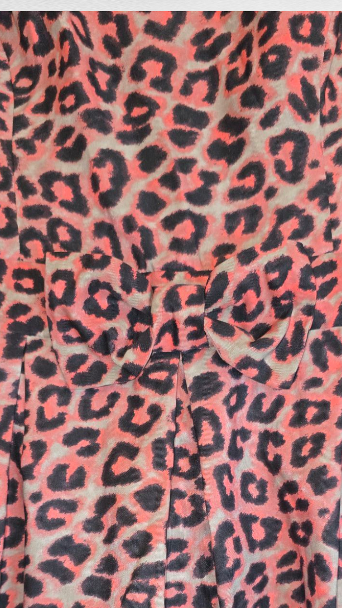 Klänning, Rosa/Svart, L