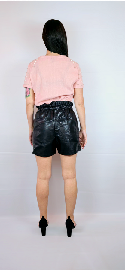 Shorts "skinn", Svart, M