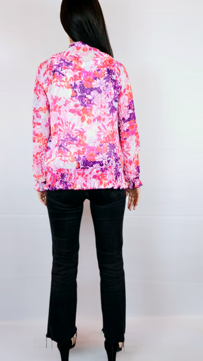 Blus, Flerfärgad, 38