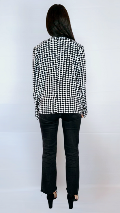 Tröja, Svart/Vit, S/M