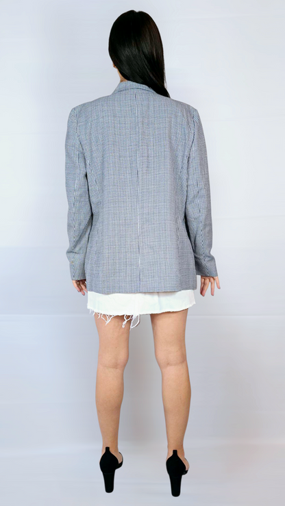 Kavaj, Svart/Vit, 40