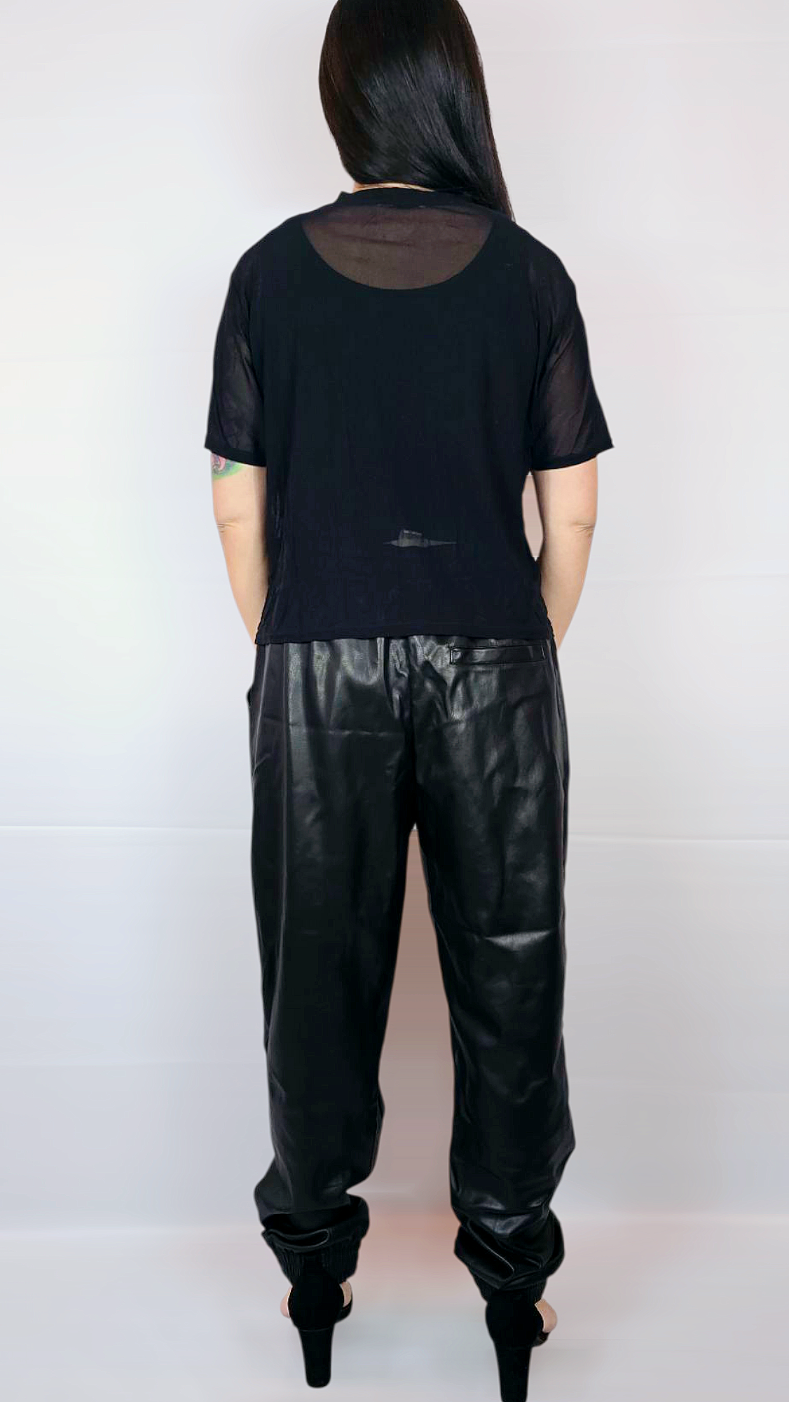 T-shirt, Svart, XS