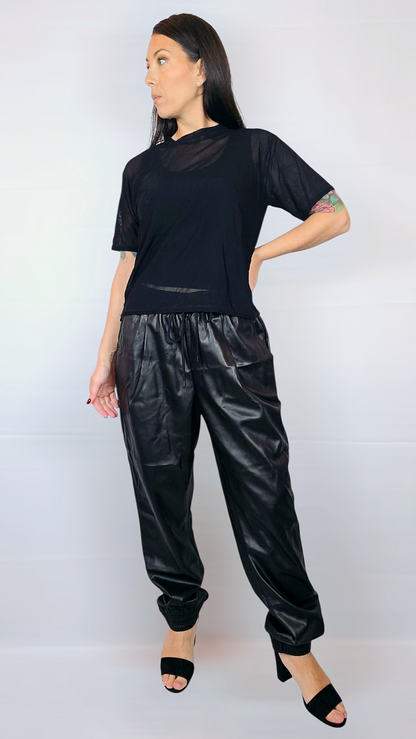 T-shirt, Svart, XS