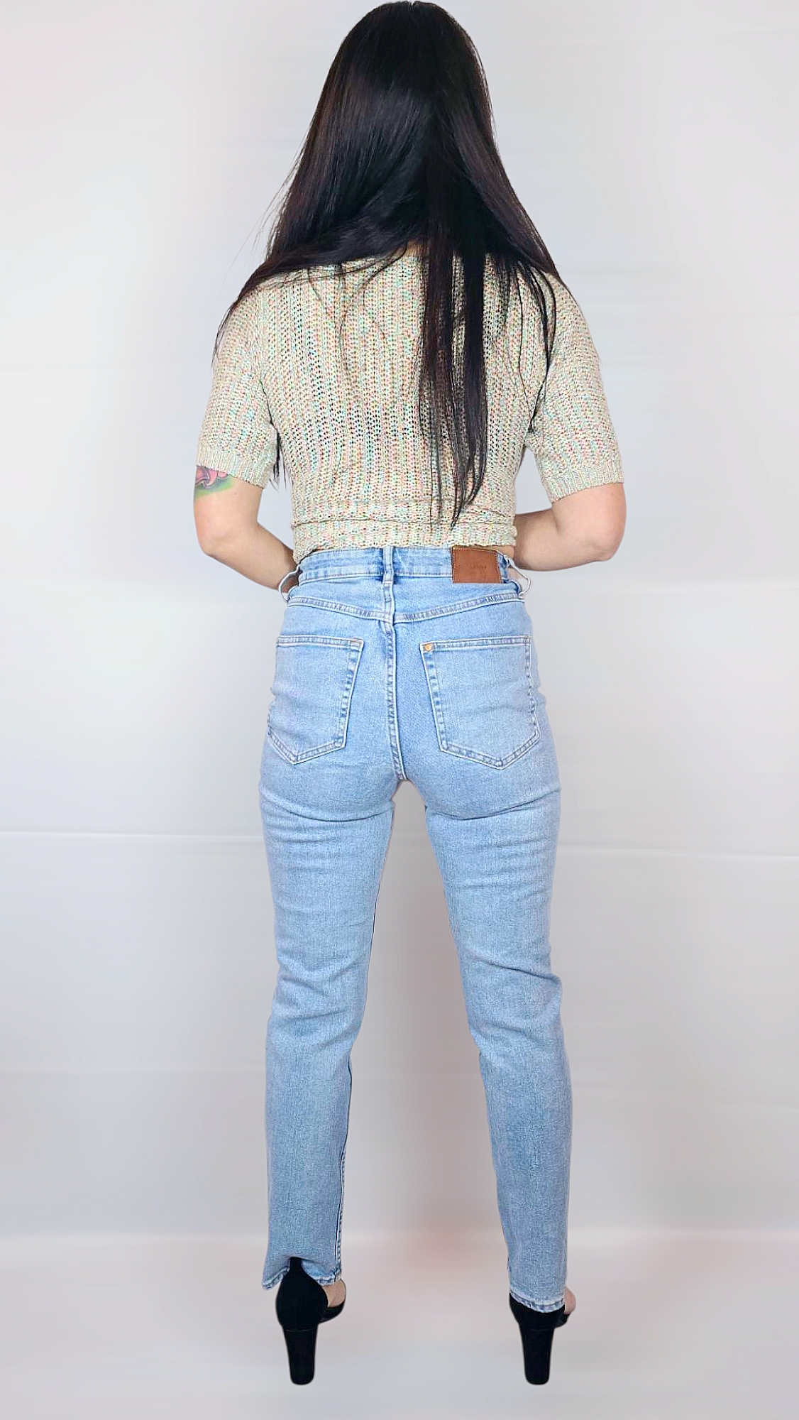 Jeans, Blå, M
